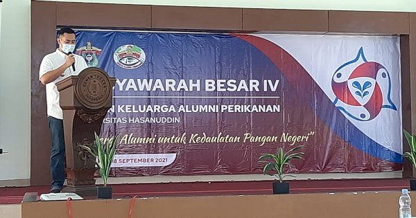 Yusran Lalogau Terpilih Ketua Ika Perikanan Unhas