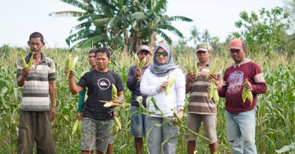 Husniah Dorong Peningkatan Pendapatan Warga di Sektor Pertanian