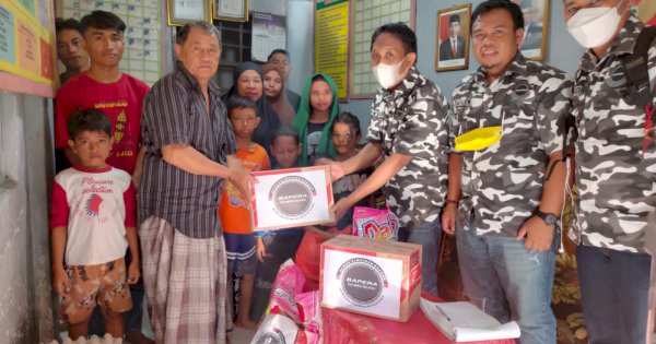 Bapera Sulsel Salurkan Bantuan Sembako di 3 Panti Asuhan