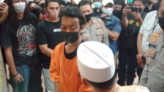 Pelaku Pembakar Mimbar Masjid Raya Makassar Positif Narkoba