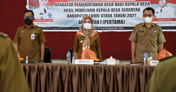 Kepala Desa Terpilih di Luwu Utara Diminta Perkaya Literasi dan Daya Baca