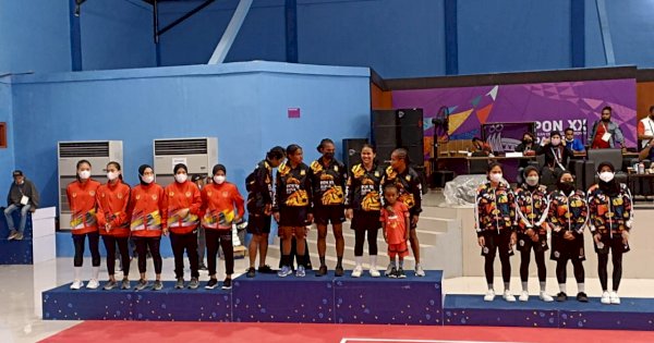 Atlet Takraw Asal Lutra Sumbang Medali Pertama PON XX Papua untuk Sulsel