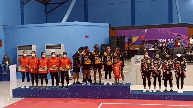 Atlet Takraw Asal Lutra Sumbang Medali Pertama PON XX Papua untuk Sulsel