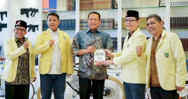 Terima Panitia Kongres Pemuda Katolik, Bamsoet: PPHN Penting untuk Negara