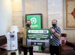 Pemkot Makassar Terima Bantuan 15 Unit Oksigen Konsentrator dari Gojek
