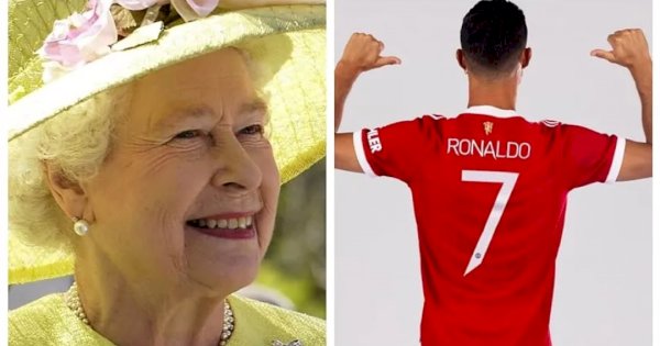 Ratu Elizabeth Dikabarkan Pesan Jersey Ronaldo dengan Tanda Tangan