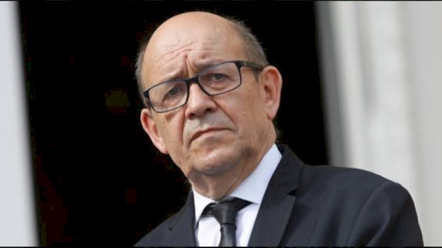 Menteri Luar Negeri Prancis Jean-Yves Le Drian 