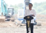 Jokowi Groundbreaking Pabrik Baterai Kendaraan Listrik Pertama di Indonesia