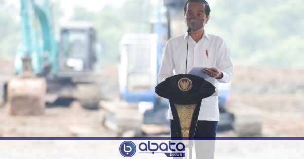 Jokowi Groundbreaking Pabrik Baterai Kendaraan Listrik Pertama Di Indonesia