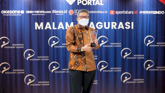 Wali Kota Parepare Raih Penghargaan Best Overall Indonesia Visionary Leader