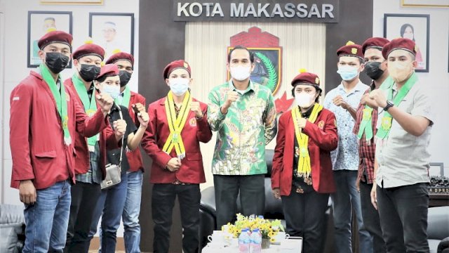 Ketua DPRD Makassar Terima Kunjungan PMKRI