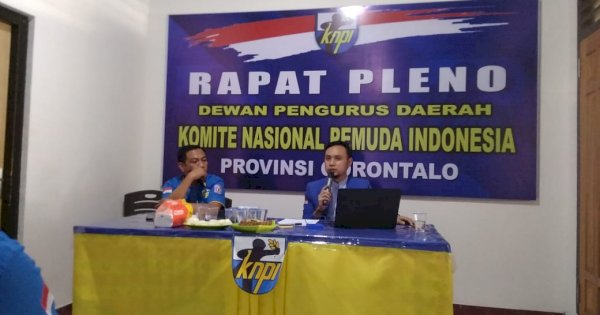 KNPI Gorontalo Bahas Program Pengentasan Kemiskinan