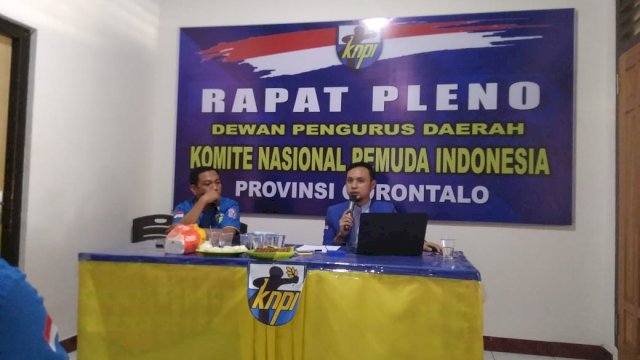 KNPI Gorontalo Bahas Program Pengentasan Kemiskinan