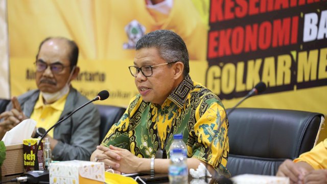 Ace Hasan dan Taufan Pawe Mantapkan Rencana Gelar Golkar Institute di Makassar