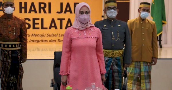 HUT Ke-352 Sulsel, Indah Doakan Sulsel Semakin Maju