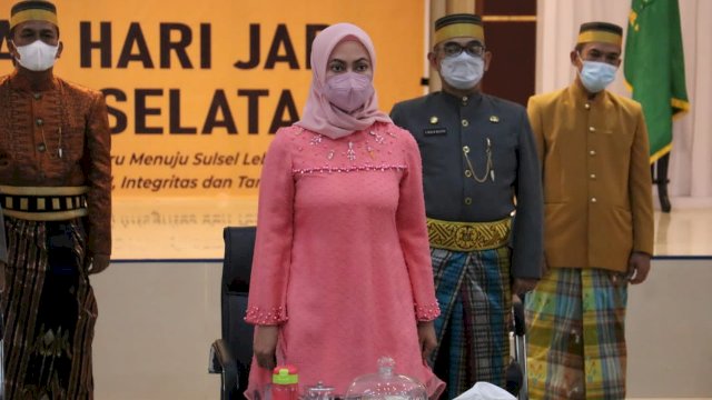 HUT Ke-352 Sulsel, Indah Doakan Sulsel Semakin Maju