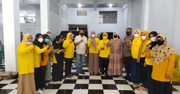 Rangkaian HUT Ke-57, Golkar Pangkep Menggelar Vaksinasi 200 Dosis