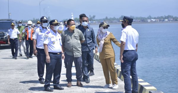 Anggota DPR RI Muhammad Fauzi Tinjau Pelabuhan Munte