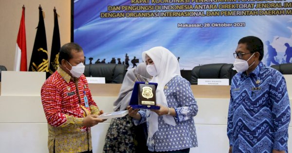 Harap Tak Ada Konflik di Makassar, Fatma Rakor Penanganan Pencari Suaka