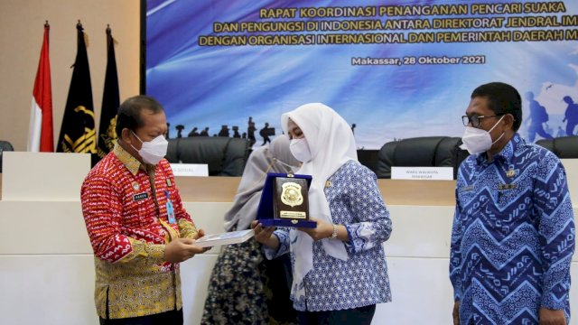 Harap Tak Ada Konflik di Makassar, Fatma Rakor Penanganan Pencari Suaka