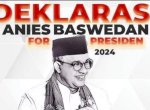 Relawan Deklarasikan Anies Baswedan Presiden 2024