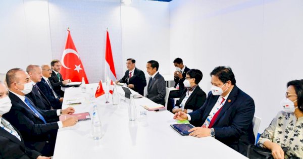 Pertemuan Bilateral dengan Turki, Jokowi Bahas Rencana Kunjungan Erdogan