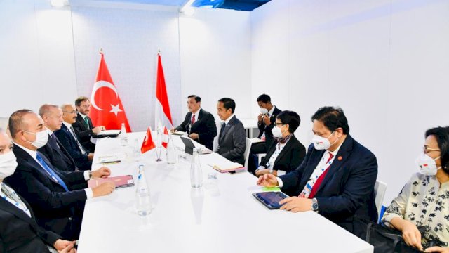 Pertemuan Bilateral dengan Turki, Jokowi Bahas Rencana Kunjungan Erdogan