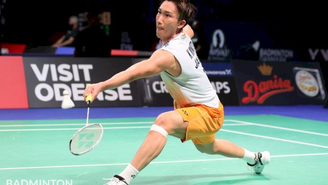 Pebulutangkis Jepang Kento Momota