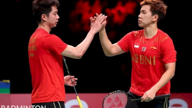 Kevin Sanjaya Sukamuljo dan Marcus Fernaldi Gideon. (Foto: Batminton Photo) 