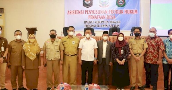 Persiapan Pemekaran 11 Desa, Bupati Takalar Hadiri Asistensi dari Kemendagri