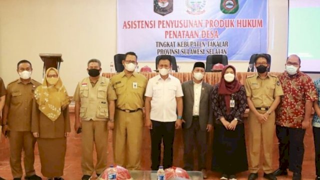 Persiapan Pemekaran 11 Desa, Bupati Takalar Hadiri Asistensi dari Kemendagri