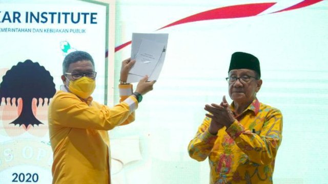 Akbar Tanjung Beri Catatan ke Peserta Golkar Institute Makassar Hadapi Pemilu 2024