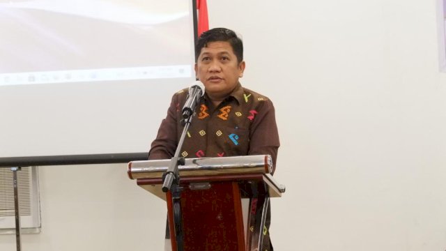 Kepala Dinas Komunikasi Informatika Statistik dan Persandian (Diskominfo SP) Provinsi Sulawesi Selatan Amson Padolo (Foto: Humas)