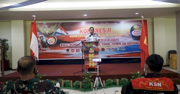 Buka Kongres II KSN, Abdul Hayat: Buruh Butuh Solusi di Tengah Pandemi