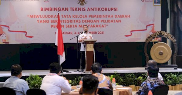 Plt Gubernur Sulsel Harap Peran Masyarakat Kawal Pemerintahan Bebas Korupsi