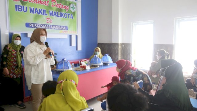 Optimistis Zero Stunting, Wakil Wali Kota Makassar Ajak Warga Rutin Ke Posyandu