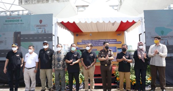 Launching TEMAN BUS Mamminasata, Sekda Makassar Ajak Warga Nikmati Fasilitas