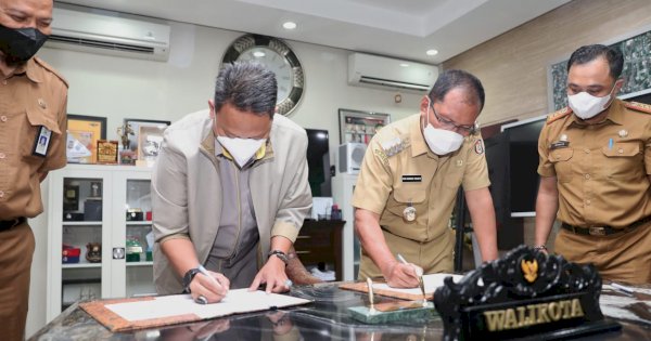 Wali Kota Danny Taken MoU dengan BPJSTK, Lindungi 4000 Pekerja Keagamaan