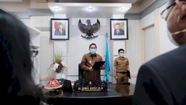 Abdul Hayat Lantik Fungsional Ahli Utama Lingkup Pemprov Sulsel