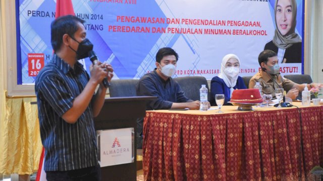 Legislator Makassar Ajak Warga Ikut Awasi Peredaran Minuman Beralkohol