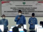 Bupati Maros Buka Uji Kompetensi Pejabat Pimpinan Tinggi Pratama