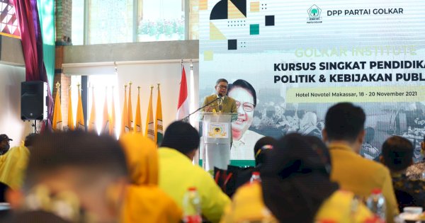 Taufan Pawe Minta Alumni Golkar Institute Sosialisasikan Airlangga Capres