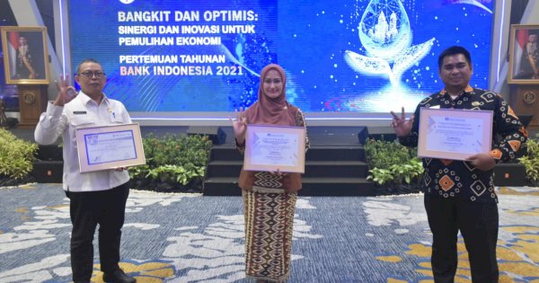 Pertemuan Tahunan Bank Indonesia, Luwu Utara Diganjar Tiga Penghargaan