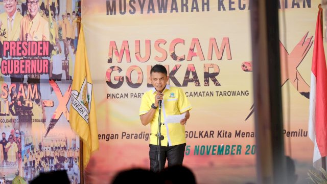 Ishak Mile Pimpin Golkar Kecamatan Tarowang Jeneponto