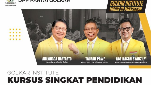 Sekolah Pemerintahan dan Kebijakan Publik Partai Golkar Hadir di Makassar