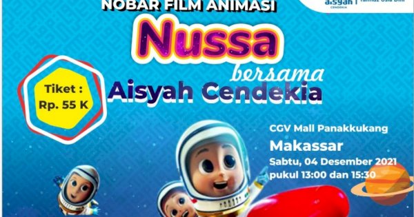 Dukung Animasi Ramah Anak, Aisyah Cendekia Gelar Nobar Nussa