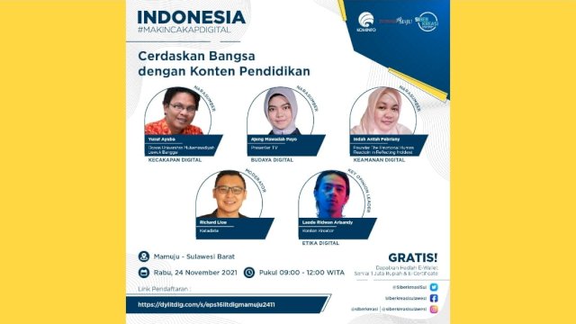 Penuhi Karya Positif di Dunia Digital dengan Konten Budaya Indonesia