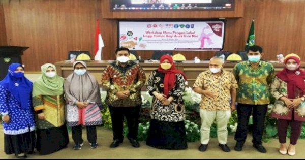 Pengentasan Stunting, Bupati Maros Buka Workshop Pangan Lokal Tinggi Protein Bagi Anak