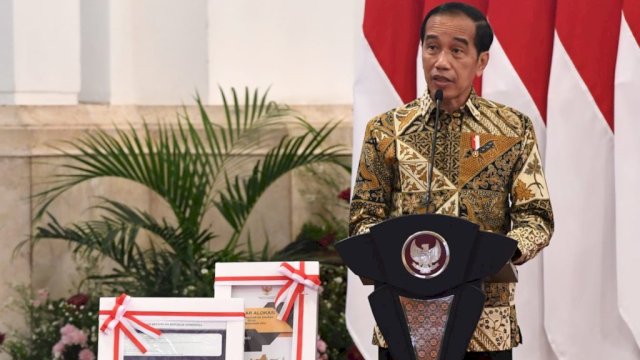 Serahkan DIPA 2022, Jokowi Ungkap 6 Kebijakan Utama APBN