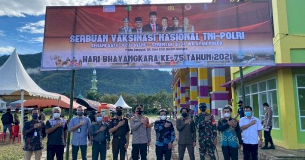 Kabupaten Enrekang Jadi Penyelenggara Vaksinasi Terbaik Nasional